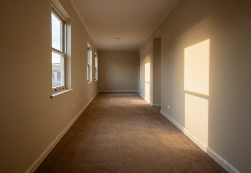 Dry and restored living room in Woronora Heights after flood cleanup